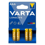 Patareid Varta Longlife AAA, 4 tk.