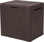 Hoiukast City Storage Box 113 L, pruun
