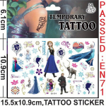 Disney Frozen Printsesside T&auml;toveeringu Kleebised - Anna & Elsa., Cg-014