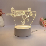 Masinap&uuml;stolistiilis 3D &Ouml;&ouml;lamp, AK Lamp, USB-liides, M&auml;ngijate Kinkel&auml;bir&uuml;&uuml;t., Įkrovimo modelis