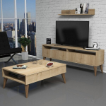 Elutoa m&ouml;&ouml;blikomplekt Kalune Design 845(IV), pruun