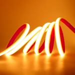 Veekindel Cob Led Neoonvalgusriba 12V 24V 5M 10M 15M 20M 0,5M 320 Led Painduv Kraan_Golden yellow_12V 2m, Golden yellow_12V 2m
