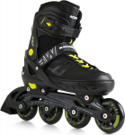 Reguleeritava suurusega rulluisud Blackwheels Sonic, must/roheline