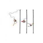 Flamingo kassi&otilde;ng hiire ja kellukesega 48cm