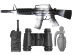 S&otilde;jatarvikute komplekt M16, 4 tk