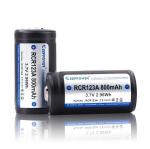 KeepPower aku 123A 800mAh 3,7V 2tk.