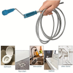Paindlik 5.5mm Toruuss Puhastusspiraal 102.36 Tollistele Torudele. , 1vnt - Juoda