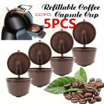 Korduvkasutatav Kohvikapsli Filtrihoidja Dolce Gusto ja Nescafe jaoks. , 5vnt