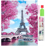 Teemanttikandid mosaiik Paris 30x40 cm