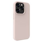 Evelatus Premium Soft Touch Silikoon Tagakaas iPhone 15 Pro Max Roosa Liiv