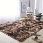 &Uuml;ksik Tie-Dye Kohvi Luksuslikud Pehmed Vaibad, Libisemiskindel Vaip., 200 * 230 cm / 78,74 * 90,55 colių