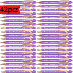 Pastapliiatsid, 42 tk, Violetinė