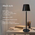 LED laualamp, Paprasta juoda