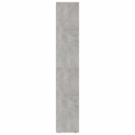 vidaXL raamaturiiul, betoonhall 36 x 30 x 171 cm puitlaastplaat