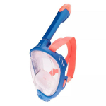 AquaWave Laste sukeldumismask VIZERO, dry top s&uuml;steem, sinine/oranž