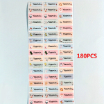Kleebised nimega, DQ01-180PCS