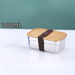 roostevabast terasest toidukarp, 1000 ml
