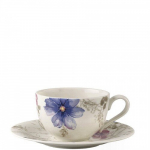 Villeroy & Boch Kohvitass alustassiga Mariefleur Gris
