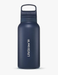 LifeStraw Go 2.0 roostevaba terasest veepudeli filter 1L AEGAN_SEA, LGV41SASWW
