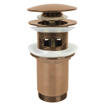 "Klik-klak" valamu p&otilde;hjaklapp Laveo, universaalne, Rose gold