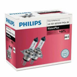 Pirn Philips H4 12V/60/55W +60% Vision Plus, 2 tk