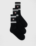 Champion meeste sokid Crew Socks 3 tk, must