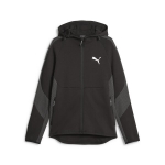 Meeste vabaaja pusa Puma, Evostripe Full Zip Hoodie Dk 67593001, must