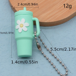 Silikoonist k&otilde;rre kate 10 mm,, Mėtų žalia