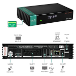 Digiboks GTMEDIA V8X HD 1080P satelliidivastuv&otilde;tja koos 2,4G WIFI-ga ja toega H.265V8X