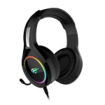 GAMENOTE HV-H2232D M&auml;ngurpeakomplekt mikrofoniga ja RGB taustvalgustusega PC ja konsoolide jaoks - 50mm k&otilde;lar - Helitugevuse reguleerimine