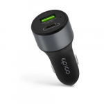 Autolaadija Epico 63W Car Charger, tumehall
