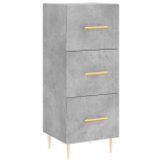 puhvetkapp，kummut，kapp, betoonhall, 34,5 x 34 x 90 cm, tehispuit CFE26624