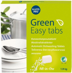 &Ouml;koloogilised n&otilde;udepesumasina tabletid Kiilto Green Easy Tabs, 100 tk x 18 g