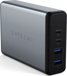 Vooluadapter Satechi 2x USB-C ja 2x USB-A (108 W)