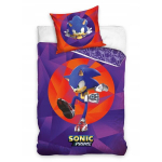 Sonic the Hedgehog lilla voodipesu komplekt 140&times;200cm, 70&times;90 cm