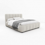 Voodi Magnate, 180x200 cm, valge