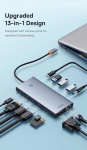Baseus USB C Rummu adapter HDMI DP 4K 60Hz PD 100W - 13 1 T&Uuml;&Uuml;P C į DP