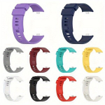 Silikoonist kellarihm sobib Redmi Watch 4/Xiaomi 8 Pro jaoks. Rivex, must