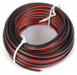 RX30 universaalne punane ja must kaabel 2 x 0,75 mm&sup2; 10 m
