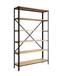 Raamaturiiul Furniture Ralph, pruun