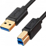 USB-printerikaabel - UNITEK - C14095BK-2M - USB 3.0 - 2 m - 5 Gbit/s