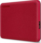 V&auml;line k&otilde;vaketas V&auml;lineketas - TOSHIBA - Canvio Advance - 4 To - Punane
