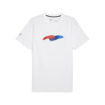 Meeste vabaaja T-s&auml;rk PUMA BMW MMS Statement Logo Tee PUMA White - 62413202, valge