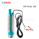 12 V 24V kaasaskantav mini elektriauto pump 38 mm pikkuseks diisel&otilde;li vesi transpord pump