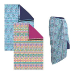 Kuivatamise Sarong Secaneta Kelani Sinine Fuksiaroosa
