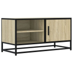 telerikapp，TV Kapp，telerialus, Sonoma tamm, 80x34,5x40 cm, tehispuit ja metall CFE228469