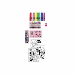 Coffret de papeterie &agrave; colorier - Cerda - Disney Minnie - Multicolore - Int&eacute;rieur - Enfants