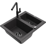 Pool-topelt graniidist valamu Mexen Carlos koos k&ouml;&ouml;gisegistiga Flora, must t&auml;piline - 6518-76-670401-70-B