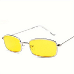 Chic retro-rectangular fashion prillid meestele ja naistele