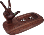 Wood Wedge Puidust ehete organiseerija